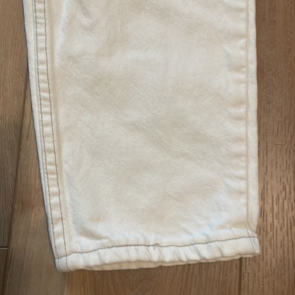 Vintage 90s Levi’s 512 jeans white slim fit tapered leg junior women’s size 13 M - Picture 7 of 16